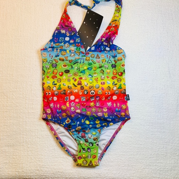 Edit Listing Zara Terez 'Rainbow Emoji' One-Piece Swimsuit